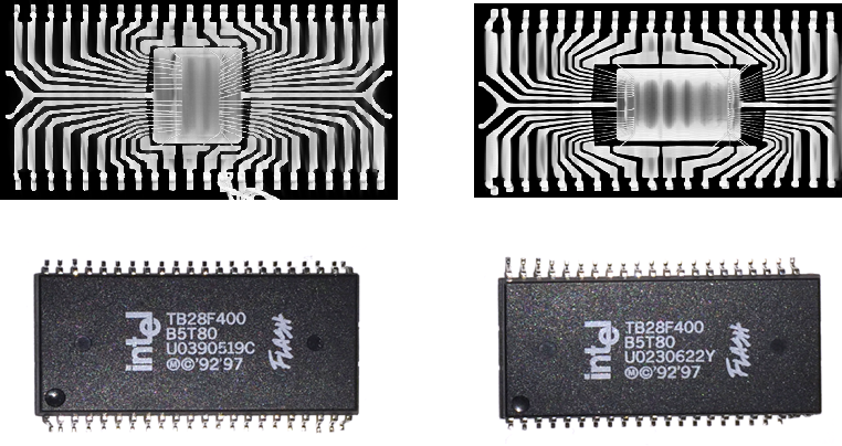 Which is the fake memory chip?